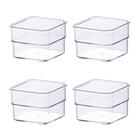 Kit Organizador Modular 4 Pcs para Gaveta em Acrílico Diamond