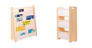 Kit Organizadores Montessori, Rack Livros+ Guarda Brinquedos