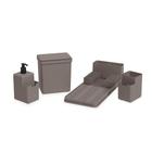 Kit organize sua pia 4 pçs single warm gray 99311/1126 coza