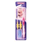 Kit Ortodôntico DentalClean Escova Ortodôntica Interdentais - Vermelho