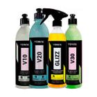 Kit otimizador glizz 500ml + polimento vonixx v10 v20 v30