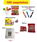 Kit p/ 100 pessoas Doces Festa Cosme e Damião c/ Brinquedos