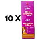 Kit Paçoca Diet Zero Açaí Moreninha do Rio - 10cx C/ 12un Cada