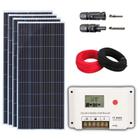 Kit Painel Solar 150W Resun Controlador SRNE 20A PWM 24V