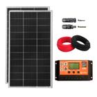 Kit Painel Solar Monocristalino 320W com Controlador de Carga 30A 24V - SUN21