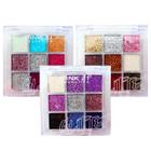 Kit Paleta De Glitter Pink 21 Color Com 3 7,2G