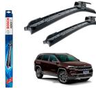 Kit Palheta Dianteira Commander 2021 2022 2023 Limpador De Parabrisa Original Bosch
