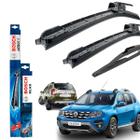 Kit Palheta Dianteira E Traseira Duster 2011 Até 2020 Original Bosch