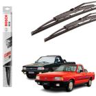 Kit Palheta Dianteira Pampa 1982 A 1997 Limpador Original Bosch