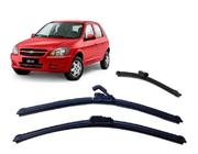 Kit Palheta Limpador Para-Brisa Chevrolet Celta 2004 À 2013