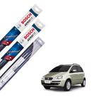 Kit Palheta Limpador Parabrisa Fiat Idea 2006 2007 2008 2009