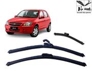 Kit Palheta Limpador Parabrisa Para-brisa Chevrolet GM Celta 2004 à 2013