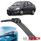 Kit Palheta Limpador Parabrisa Prisma 2006 a 2012 Bosch Af18