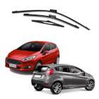 Kit palhetas ford new fiesta 2012/2019 - dianteira / traseira