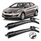 Kit Palhetas Limpador Parabrisa Silicone Elantra 2011 A 2016 - TechOne / Tiger Auto