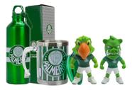 Kit Palmeiras Caneca Térmica + 2 Mascotes + Garrafa Oficial - Mileno