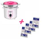 Kit Panela 400G Rosa + Refil + 4 Refil Plástico - Mega Bell