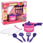 Jogo De Panelinhas Kit Cozinha Infantil Masterchef Comidinha - Zoop Toys  Presente - Panelinha de Brinquedo - Magazine Luiza