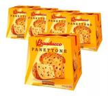 Kit Panetone Bauducco Tradicional Frutas 5 Panttones De 400g