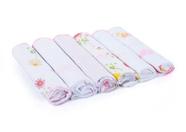 Kit Paninhos De Boca 30x30Cm Rosa 06 Pçs Papi