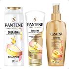 Kit Pantene Pro-V Miracles Queratina: Shampoo, Condicionador e Spray