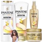 Kit Pantene Spray Queratina Mascara Tratamento Milagroso