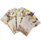 Kit Papéis De Carta Decorados Com 10 + Envelopes Estampados Flores