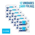 Kit Papel Toalha Interfolhado Folha Dupla com 12 unidades Melhoramentos