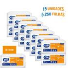 Kit Papel Toalha Interfolhado Folha Simples com 15 unidades Melhoramentos