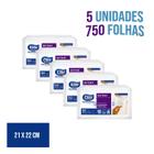 Kit Papel Toalha Interfolhado Folha Tripla com 5 unidades Melhoramentos