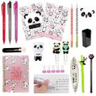 Kit Papelaria Panda Lovers Presente Kawai Fofo