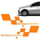 Kit Par Adesivo Tuning Renault Sport Sandero Logan Duster