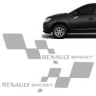 Kit Par Adesivo Tuning Renault Sport Sandero Logan Duster