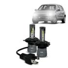 Kit Par Super Led Mini Rayx Clio 00 Á 03 Farol Alto Baixo Milha