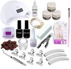 Kit Para Alongamentos Unha Em Gel Fibra Cabine Sun 5 Gel - A2