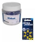 Kit Para Aparelho Auditivo Desumidificador + 6 Baterias Extra Power 10
