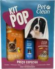 kit para Banho PET Completo com Shampoo Condicionador e Perfume Macho Pet Clean POP