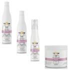 Kit para Cabelos Anti Frizz e Lisos Perfeitos - Yellow Liss 4 Produtos