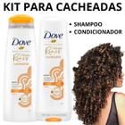 Kit Para Cacheados Shampoo e Condicionador Com Vitaminas