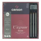 Kit Para Desenho C À Grain Canson 180g