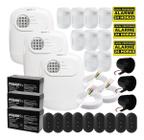 Kit Para Instalador 3 Alarmes Anm 24 Net Completos Intelbras