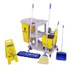 Kit para limpeza profissional n 3 amarelo - NYKT03 - Bralimpia
