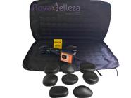 Kit para Massagem com 8 Pedras e Bolsa Novabelleza