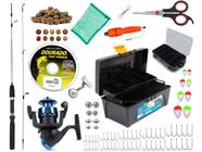 Kit Para Pesca Vara Molinete Caixa de Pesca e Acessórios (Ref. 09)