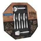 Kit para Pizza Tramontina 14 Peças Laguna Aço Inox