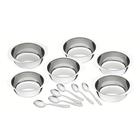 Kit para Sobremesa Service 12 Peças em Aço Inox Tramontina 64400/730