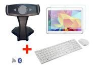 Kit Para Tablet Samsung Tab T530 Suporte + Teclado+mouse+ Pv - Skin Zabom