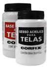 Kit para Telas Base Acrílica e Gesso Acrílico 500ml Corfix