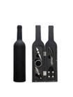 Kit para vinho com saca rolha + cortador lacres e acessorios - SHOP ALTERNATIVO