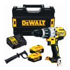 Kit Parafusadeira/Furadeira de Impacto Dewalt 1/2" 20V MAX com 2 Baterias 5Ah, Carregador e Maleta - DCD996P2T-BR